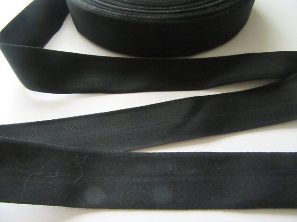 black cotton ribbon 30mm product
