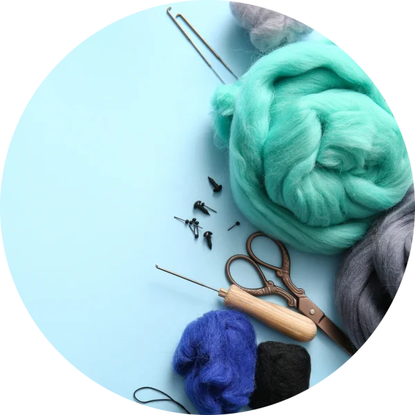 Craft supply category background